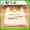 hdpe plastic scented t-shirt bag/vest bag/handle bag on roll
