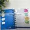 High quality A4 personalized notebook printing , spiral notebook wholesale