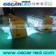 Professional outdoor two side Oscarled Trade Assurance taxi top led display with high quality