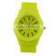 Hot selling silicon comfortable wear watch made in china factory