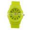 Silicone wrist watches japan quartz movement for kids factory watch