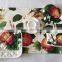 Apple printing wholesale 100%cotton factory price apron and kitchen set