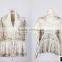 2014 Hot selling genuine mink fur stole fur shawl for women