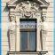 Cast stone window surroundings