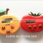New Style Custom Tomato Orange Fruit Set Electronic Countdown & Count up Fruit Kitchen Refrigerator Timer with Magnet Stick