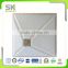 White Simply Emboss PU Leather Adhesive Wall Panel