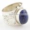 Lapis lazuli rings 925 sterling silver jewelry blue stone rings Handmade jewelry