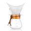 Exquiste Manual Drip Glass Coffee maker for sales