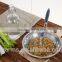 Chinese 28 cm fry pan set with tempered glass lid