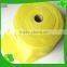 hook and loop fabric loop with yellow color/