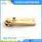 Customize Logo Metal Zipper Slider Engrave Letter Metal Zipper Puller For Bag