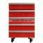 JGA Retro Style 1 Drawer 50L Mini Toolbox Refrigerator , Safe Fridge With 4 Wheels Big Medicine Upright Coolers