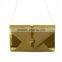 Handcee Noble Women Gold PU Shoulder Bags For Celebration