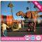 Animatronic performance life size dinosaur costume T-rex