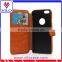 mobile phone card holder wallet pu leather case for iphone 6