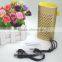 2016 power bank bluetooth speaker with rechargeable lamps waterproof