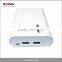 high full capacity smart power bank case 4*18650 battery cells battery charger exchangeable power bank real capacity 14400mah