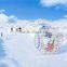 2016 good quality fun game commercial inflatable snow zorb ball for sale