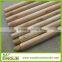 Factory price of varnished round wooden broom poles