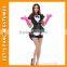 PGWC2512 Black and white classic maid costumes sexy uniform waiter clothing