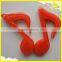 musical note resin craft for decoration, garment accessory, promotion,diy buttons