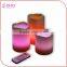 3Pc Color Changing Battery Operated LED Light Candle Set With Remote Control