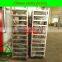 Five layers of poplar plywood garden tool cart four-wheel metal trolley