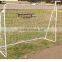 Customized iron tube frame soccer goal with powder coating