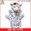 cheap cow hand puppet customize plush milk cow hand puppet educational hand puppet