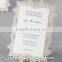 Best price handmade english writings birthday invitation cards design