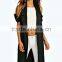 Long style open shoulder kimono