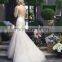 2015 New Design Custom Made mermaid plus size wedding dress