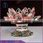 New decoration lotus flower shaped glass candle holder