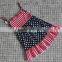 european style mustard pie remake cotton 4th of July boutique baby girl outfits