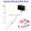 The Hottest Products Extendable Wired Cable Lipstick Selfie Stick