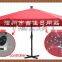 aluminum frame solar led umbrella light