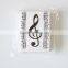 Custom High quality pvc or rubber eraser,Music note eraser.