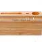 Hand Made Bamboo Pen Holder,office Multifunctional Stationery Stand, Cellphone Holder