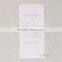 Environmental polyester printed wash care label size label satin tape labels