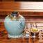 Longquan celadon kung fu tea caddy tin lid seal Chaguan gift