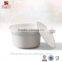 Wholesale korean kitchenware set, hotel soup tureen, ceramic bowl with lid