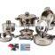 Steel Cooking Pot induction compatible with spiral bottom