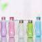 Narrow Mouth Frosted Portable Plastic Drinking Water Bottle YB-0163,YB-0165