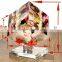 360 rotate crystal cube photo frame