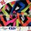 New Design Tear-resistant Shiny Poly Lycra Mixed Grid Design Print Fabric