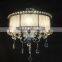 modern factory-outlet crystal ceiling lamp for hotel