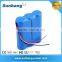 Attractive design li-ion rechargeable battery pack 12v 18650 battery pack powered LED lights/T8 lights/medical device