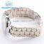 Custom design ladies bracelet watch with free logo printed