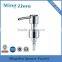 MZ-OEM satin polished 1cc 24/410 stainless steel liquid soap lotion pump for shampoo bottle