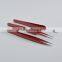Eyelash extension tweezers set